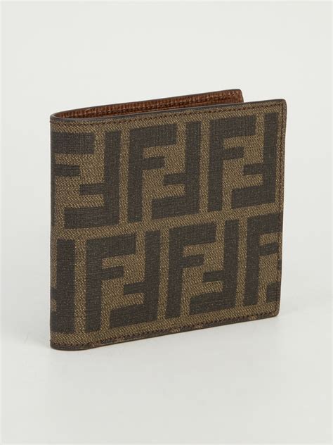 mens fendi wallets|fendi men's wallet print.